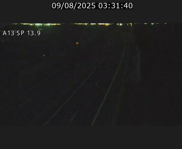 Traffic live webcam Luxembourg Kayl - A13 direction Esch-sur-Alzette/Luxembourg-ville - BK 13.9