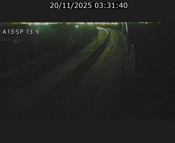 Traffic live webcam Luxembourg Kayl - A13 direction Esch-sur-Alzette/Luxembourg-ville - BK 13.9