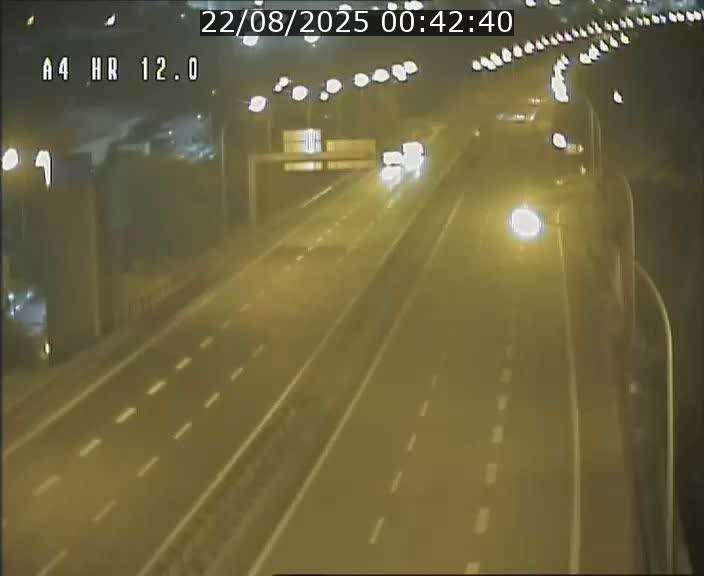 Traffic live webcam Luxembourg Jonction Foetz - A4 - BK 12.0 - direction Esch sur Alzette