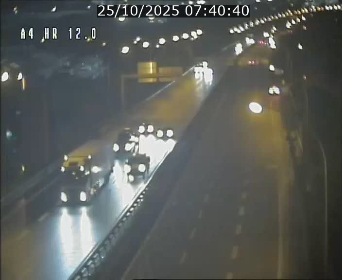 Traffic live webcam Luxembourg Jonction Foetz - A4 - BK 12.0 - direction Esch sur Alzette