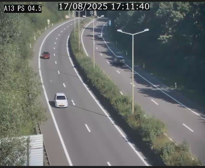 Traffic live webcam Luxembourg Differdange - A13 direction Esch-sur-Alzette - BK 4.5