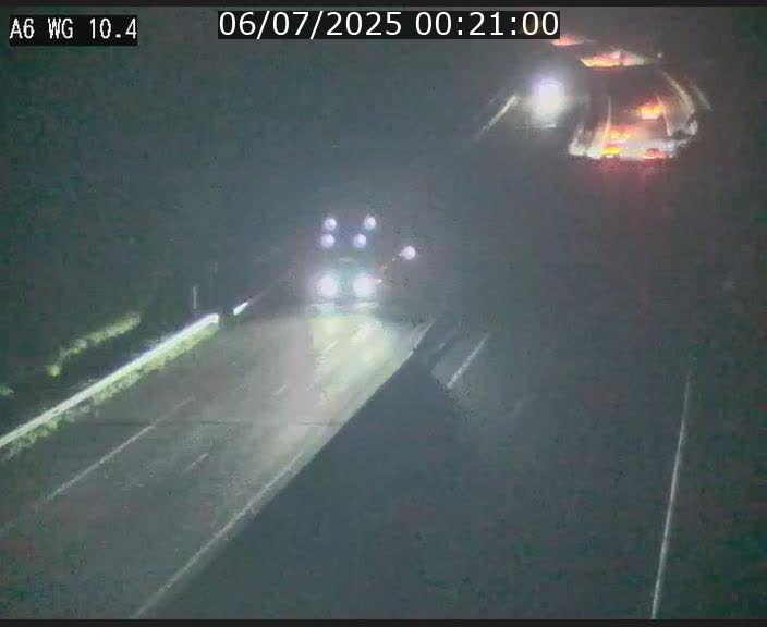 Traffic live webcam Luxembourg Mamer - A6 - BK 10.4 - direction Luxembourg/France/Allemagne