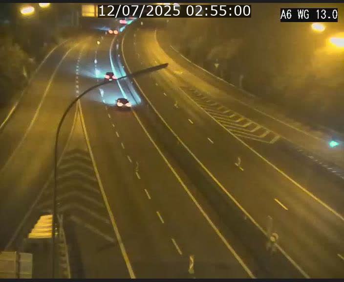 Traffic live webcam Luxembourg Mamer - A6 - BK 13 - direction Luxembourg/France/Allemagne