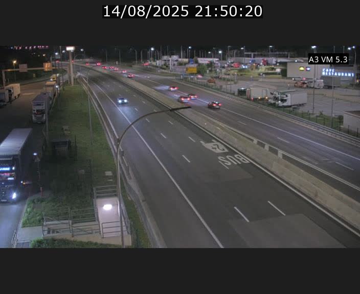 Traffic live webcam Luxembourg Aire de Berchem - A3 - BK 5 - direction France