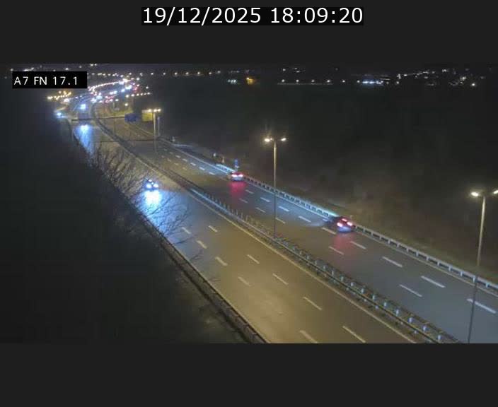 Caméra trafic Luxembourg - A7, Merscherbierg direction Mersch