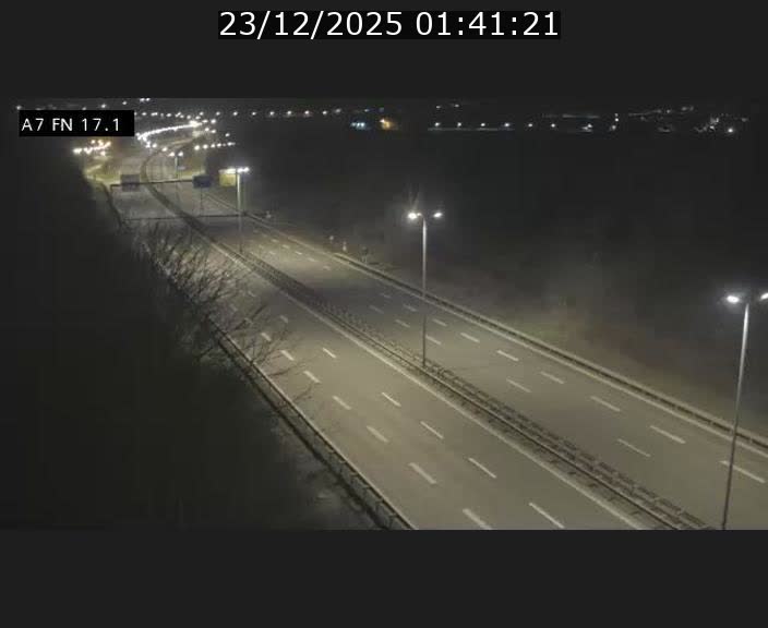 Caméra trafic Luxembourg - A7, Merscherbierg direction Mersch