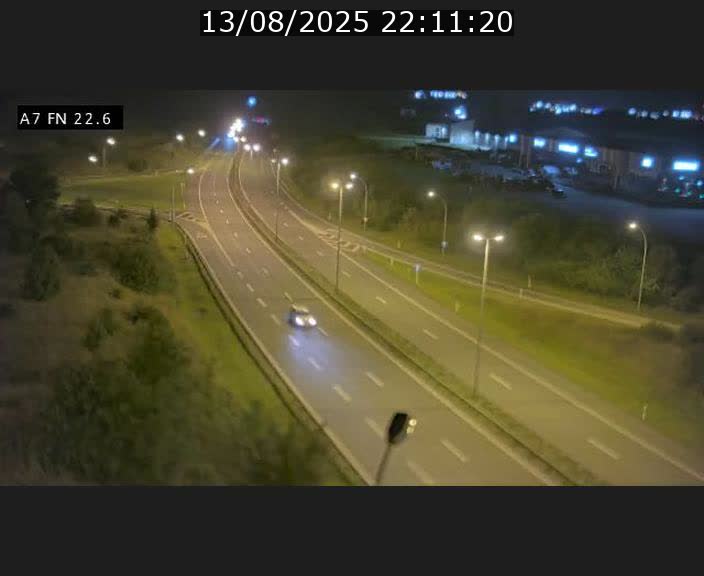 Caméra trafic Luxembourg - A7, Colmar-berg direction Mersch