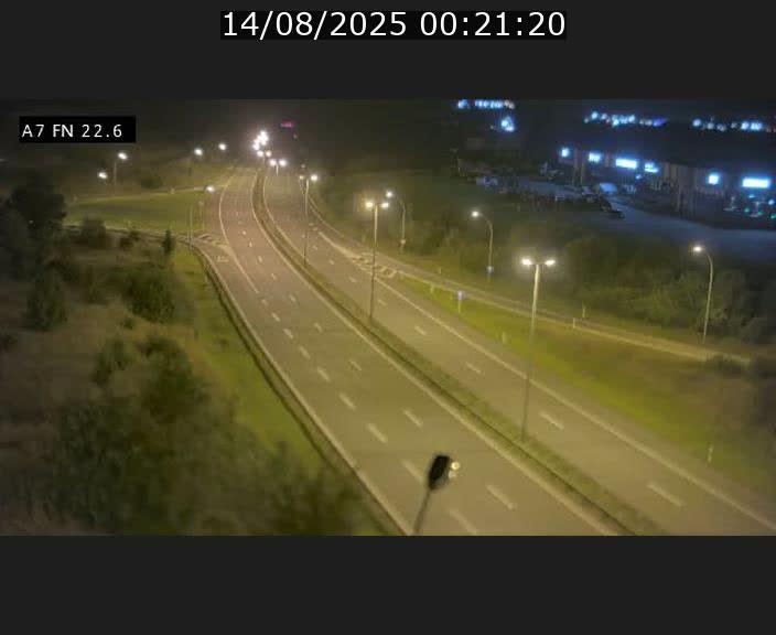 Caméra trafic Luxembourg - A7, Colmar-berg direction Mersch
