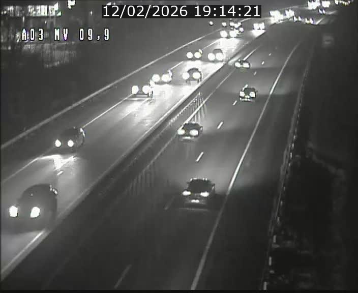 Webcam Autoroute à la Croix de Bettembourg - A3 - BK 9.9 - direction Luxembourg-Ville