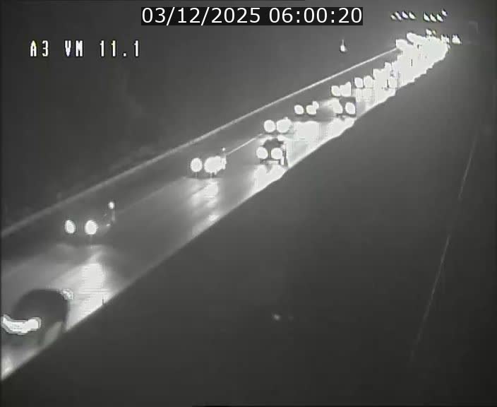 Webcam à la frontière franco-luxembourgeoise, avant la Croix de Bettembourg - BK 11.1 - direction Luxembourg-ville