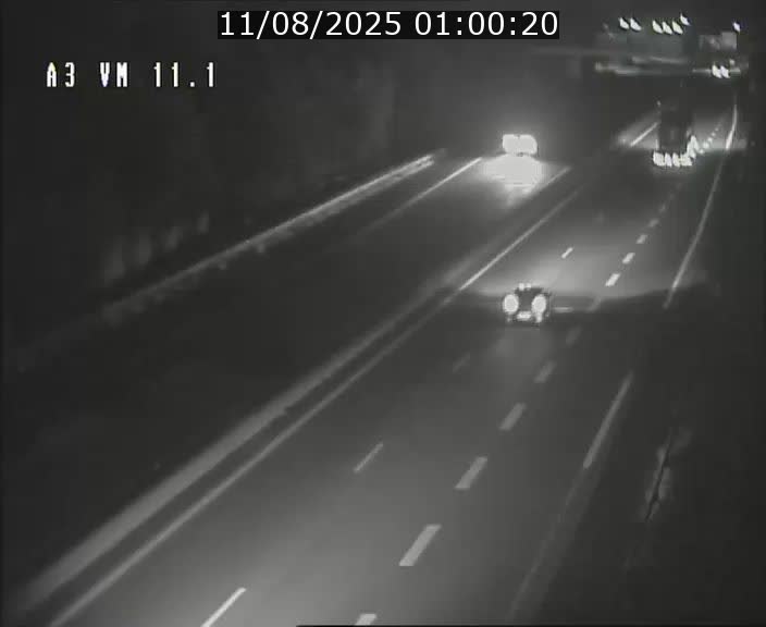 Webcam à la frontière franco-luxembourgeoise, avant la Croix de Bettembourg - BK 11.1 - direction Luxembourg-ville