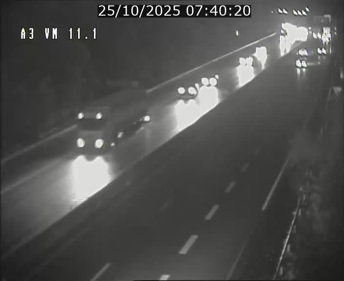 Webcam à la frontière franco-luxembourgeoise, avant la Croix de Bettembourg - BK 11.1 - direction Luxembourg-ville