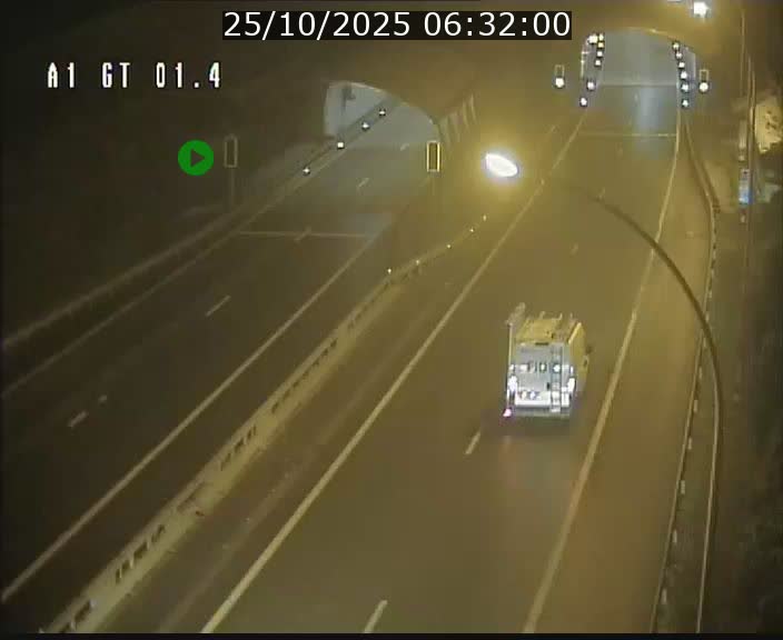 Traffic live webcam Luxembourg Hesperange - A1 direction Kirchberg - BK 1.4