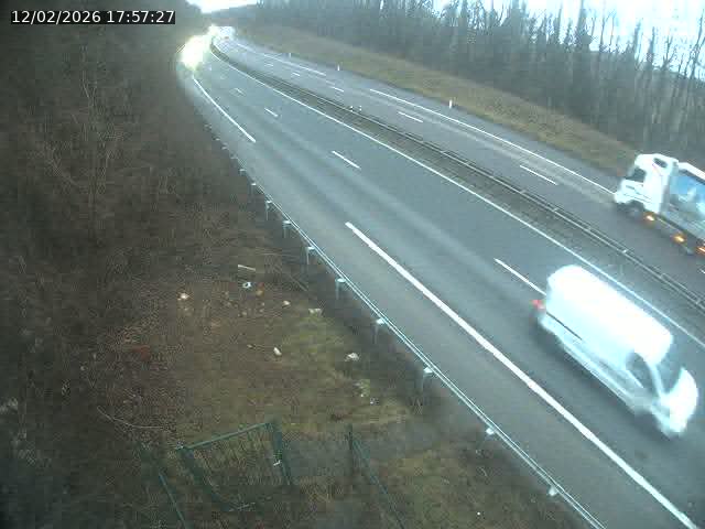 Caméra autoroute France - N52, Crusnes vers Belgique, Luxembourg