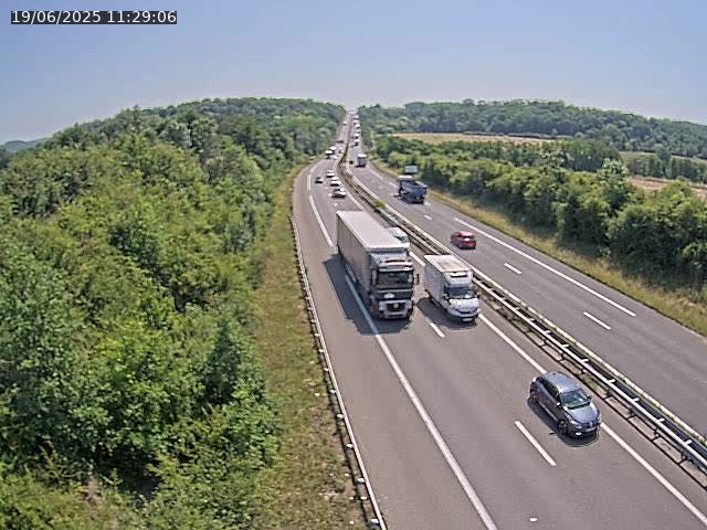 Caméra autoroute France - A33, Saint-Nicolas-de-Port direction Lunéville