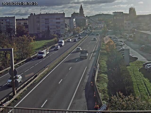 Caméra autoroute France - A31, Thionville direction Metz