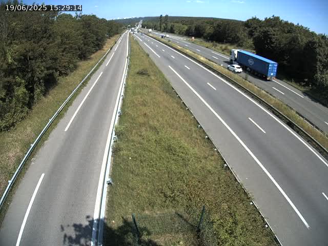 Caméra autoroute France - A31, Velaine-en-Haye direction Nancy