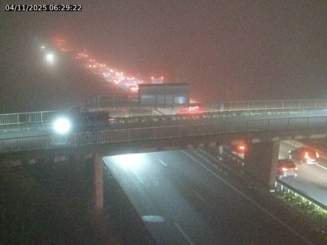 Caméra autoroute France - A31, Zoufftgen direction Luxembourg-ville, à la frontière entre la France et le Luxembourg