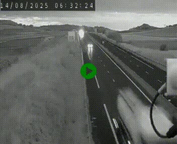 Caméra autoroute A75 à hauteur de Le Crest, en direction de Montpellier