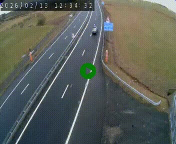 Caméra autoroute A75 à hauteur du col de la Fageole en direction de Clermont-Ferrand