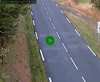 Caméra routière France - N102, au niveau du col de Montmirat à Saint-Etienne-du-Valdonnez à 1039 mètres d'altitude