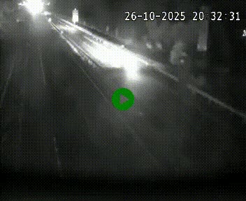 Caméra autoroute A75 à hauteur de La Cavalerie en direction de Montpellier, à proximité de l'aérodrome de Millau-Larzac