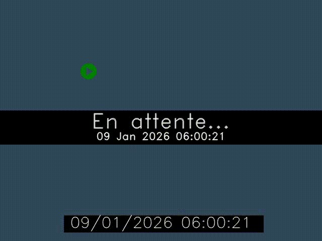 Webcam autoroute A2 à Valenciennes. Vue orientée vers Maubeuge et Mons (Belgique)