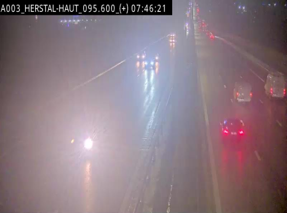 Webcam autoroute Belgique - Herstal - E40 direction Aix-la-Chapelle - BK 97