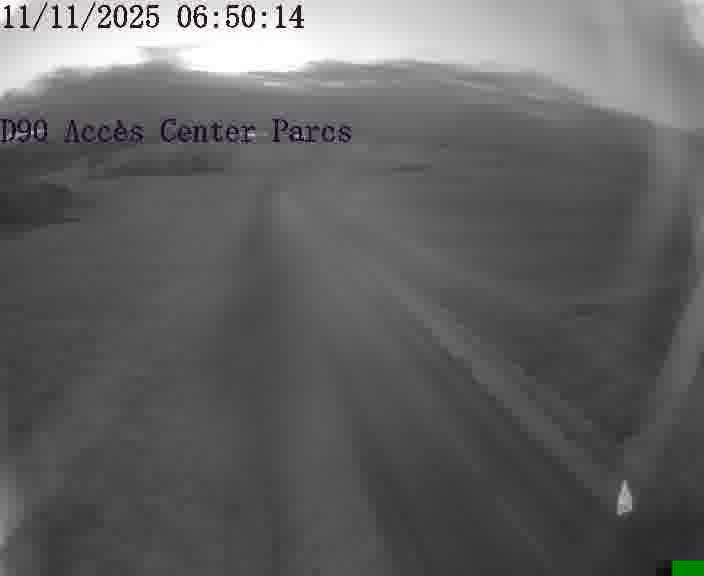 Point de vue trafic déployé sur D90 (France) à Hattigny, regardant vers Hattigny, aidant conducteurs et services à anticiper les flux.