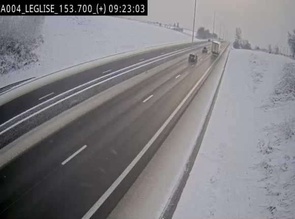 Webcam autoroute E411 à hauteur de Léglise, en direction de Luxembourg