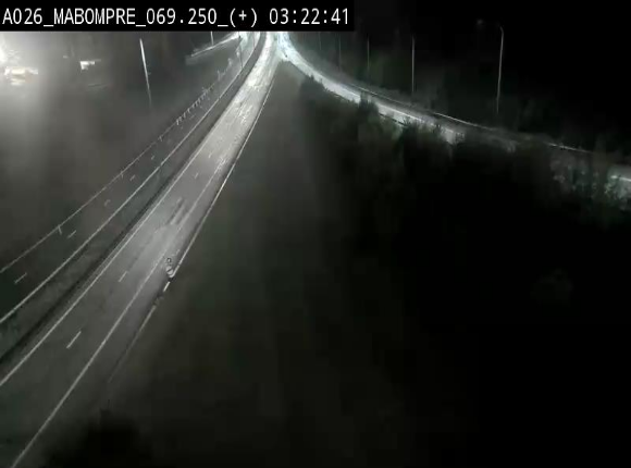 Webcam E25 (A26) à Mabompré. Vue orientée vers le Luxembourg