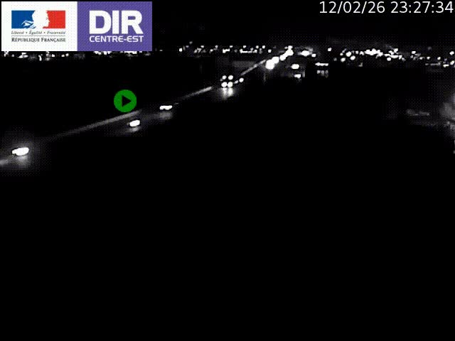 Webcam autoroute sur A450 à Pierre-Bénite en direction de Lyon et de l'autoroute A7