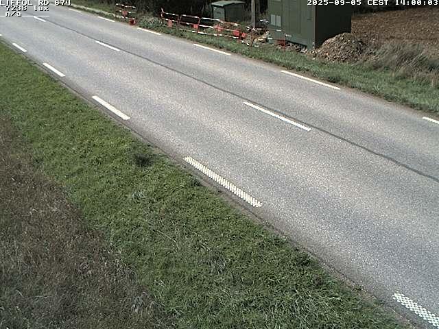 Webcam à Liffol-le-Grand dans le département des Vosges sur la D674 en direction de la Haute-Marne