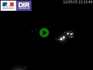 Caméra trafic à Meylan sur la Rocade-Sud de Grenoble en direction d'Aix-en-Provence
