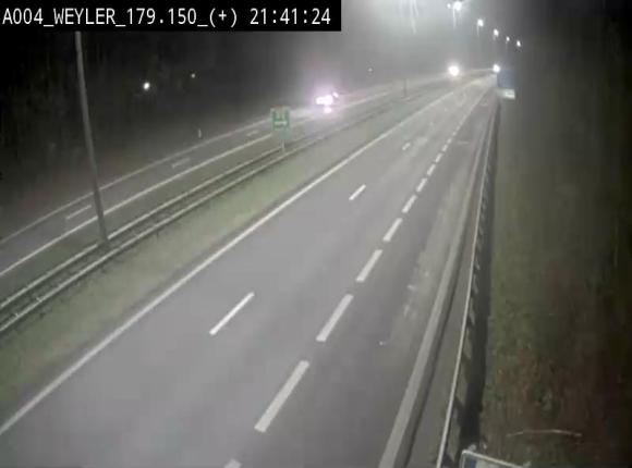 Webcam juste après la sortie 31 Arlon qui permet de rejoindre l'E411 depuis la N82