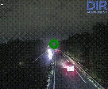 Webcam sur le périphérique de Caen (N814) à l'est de la ville, à Mondeville hauteur de la sortie 2, Presqu'île-Rives de l'Orne, au bout de l'autoroute A13