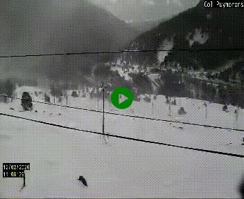 Webcam Col du Puymorens sur N320, en direction de Pas de la Casa (Andorre)