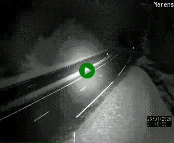 Webcam Ax-les-Thermes sur N20, en direction d'Andorre