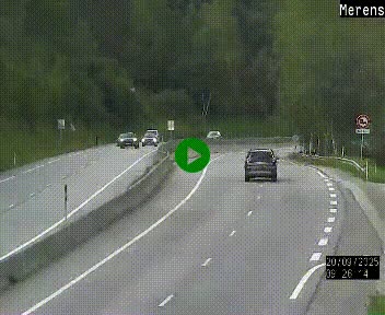 Webcam Ax-les-Thermes sur N20, en direction d'Andorre