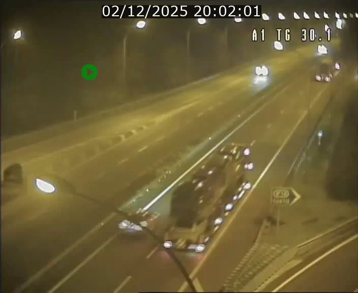 Traffic live webcam Luxembourg Grevenmacher - A1 direction Luxembourg - BK 30.1