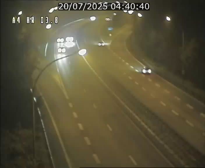 Webcam traffic A4 Luxembourg - BK 3.8 - Leudelange (direction Esch sur Alzette)