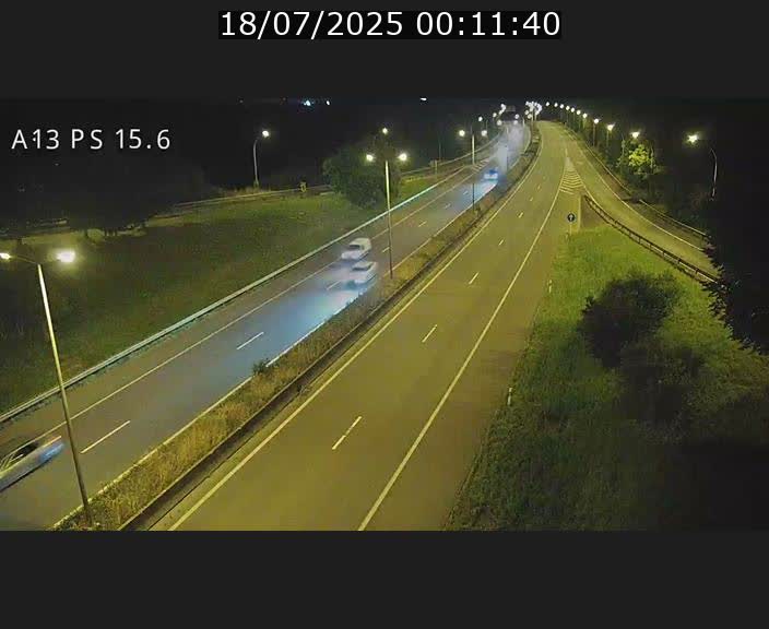 Traffic live webcam Luxembourg Kayl - A13 direction Dudelange - BK 15.6