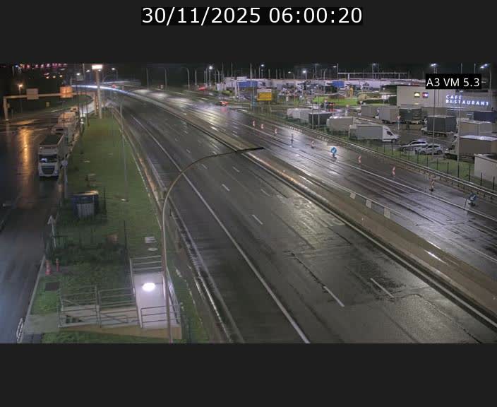 Traffic live webcam Luxembourg Aire de Berchem - A3 - BK 5 - direction France