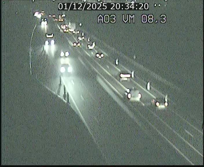 Traffic live webcam Luxembourg Bettembourg - A3 - BK 8.3 - direction France