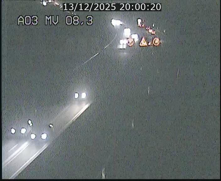 Webcam Autoroute après la Croix de Bettembourg en direction de Luxembourg sur l'A3