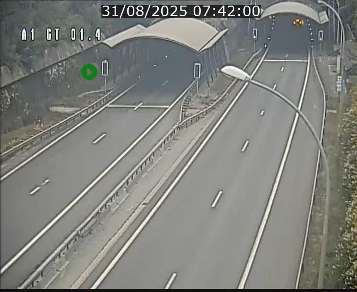 Traffic live webcam Luxembourg Hesperange - A1 direction Kirchberg - BK 1.4