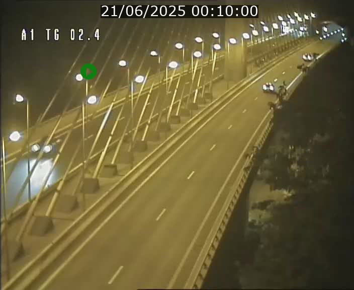 Traffic live webcam Luxembourg Sandweiler - A1 direction Luxembourg-ville - BK 2.4