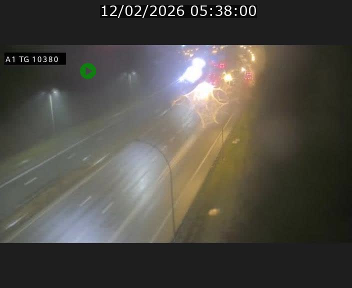 Traffic live webcam Luxembourg Senningerberg - A1 direction Luxembourg Kirchberg - BK 10.3