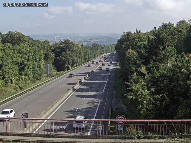 Caméra autoroute France - A33, Houdemont direction Lunéville