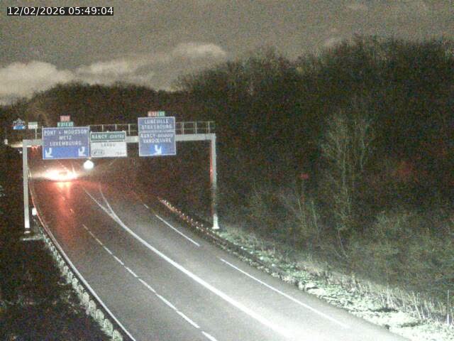 Caméra autoroute France - Biffurcation A31/A33, Laxou direction Nancy